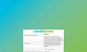 Credithuman.onlineaccounts.org thumbnail