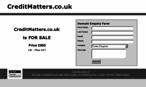 Creditmatters.co.uk thumbnail