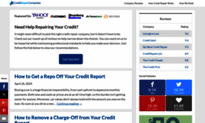 Creditrepaircompanies.com thumbnail