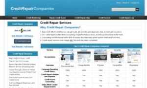 Creditrepaircompanies.net thumbnail
