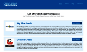 Creditrepairdirectory.org thumbnail