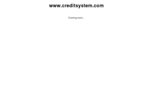 Creditsystem.com thumbnail