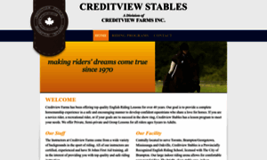 Creditviewstables.ca thumbnail