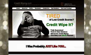 Creditwiping.com thumbnail