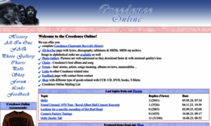 Creedence-online.net thumbnail