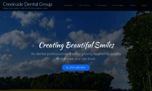 Creeksidedentalgroup.com thumbnail