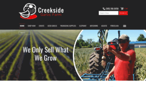 Creeksidegarlicfarm.com thumbnail