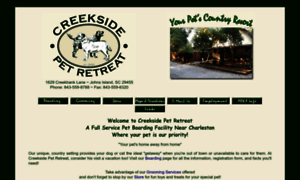 Creeksidepetretreat.com thumbnail