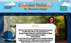 Creekviewpediatrics.com thumbnail