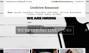 Creekviewrestaurant.com thumbnail