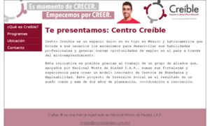 Creible.org.mx thumbnail