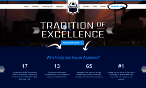 Creightonsocceracademy.com thumbnail