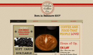 Cremacoffeeonline.com thumbnail