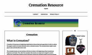 Cremationresource.org thumbnail