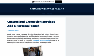 Cremationservicesalbany.wordpress.com thumbnail