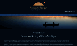 Cremationsocietymidmi.com thumbnail