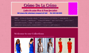 Cremedelacreme-boutique.co.uk thumbnail