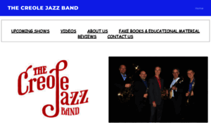 Creolejazzband.com thumbnail
