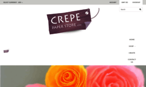 Crepepaperstore.com thumbnail