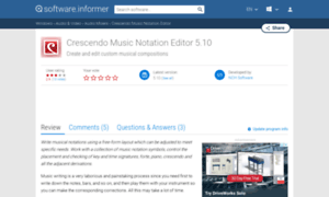 Crescendo-music-notation-editor.software.informer.com thumbnail
