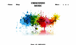 Crescendomusic.co.in thumbnail