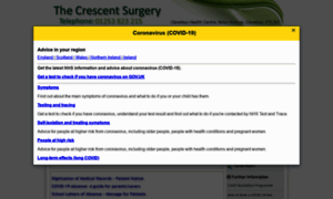 Crescent-surgery.org.uk thumbnail