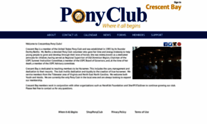 Crescentbay.ponyclub.org thumbnail