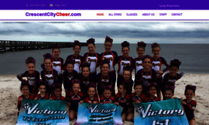 Crescentcitycheer.com thumbnail