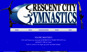 Crescentcitygymnastics.com thumbnail