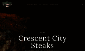 Crescentcitysteaks.com thumbnail