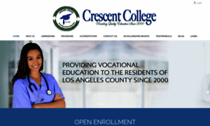 Crescentcollege.net thumbnail