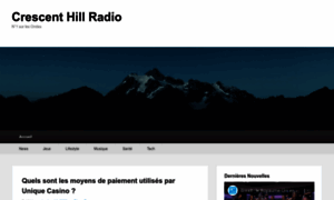 Crescenthillradio.com thumbnail