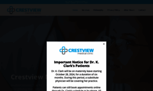 Crestviewclinic.com thumbnail