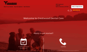 Crestwooddentalcare.com thumbnail