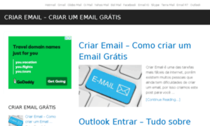 Criaremailgratis.com.br thumbnail
