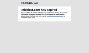 Cricblost.com thumbnail