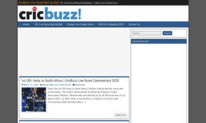Cricbuzzlivescores.com thumbnail