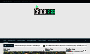Crickbee.com thumbnail