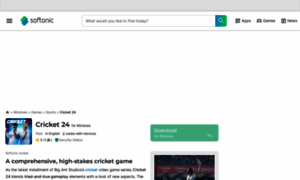 Cricket-24.en.softonic.com thumbnail
