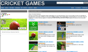 Cricket-games.net thumbnail