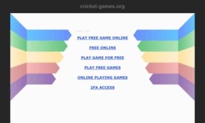 Cricket-games.org thumbnail