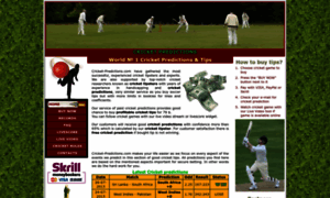 Cricket-predictions.com thumbnail