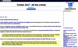 Cricket24x7.blogspot.com thumbnail