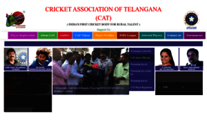 Cricketassociationoftelangana.com thumbnail