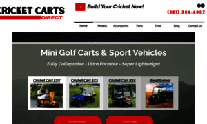 Cricketcartsdirect.com thumbnail