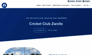 Cricketclubzwolle.nl thumbnail