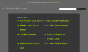 Cricketfanatic.com thumbnail