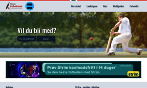 Cricketforbundet.no thumbnail