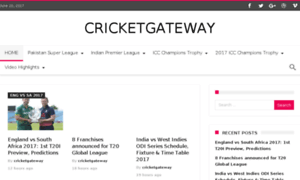 Cricketgateway.info thumbnail