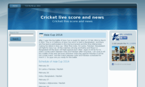 Cricketlive.net.in thumbnail
